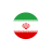 A picture of Iranian flag in the shape of a circle to click on and go to the farsi verson of the Website